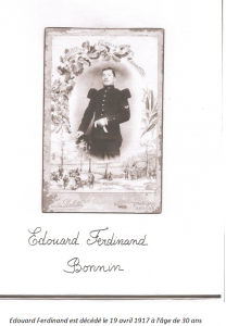 BONNIN Edouard Ferdinand